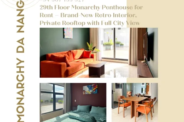 29th-floor-monarchy-penthouse-for-rent-brand-new-retro-interior-private-rooftop-with-full-city-view