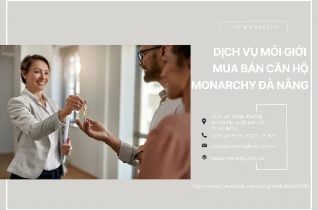 Dịch vụ môi giới mua bán căn hộ Monarchy Đà Nẵng