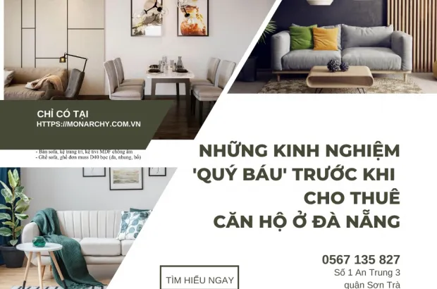 Những kinh nghiệm 'quý báu' trước khi cho thuê căn hộ ở Đà Nẵng