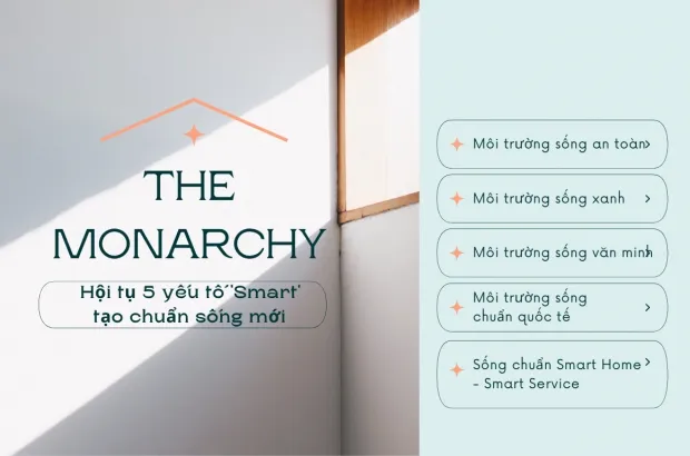 The Monarchy: Hội tụ 5 yếu tố 'Smart' tạo chuẩn sống mới
