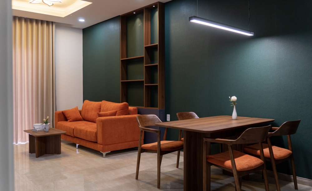 Monarchy Apartment for Rent: 2BR Han River View, Retro Style, Only 19,999,000 VND