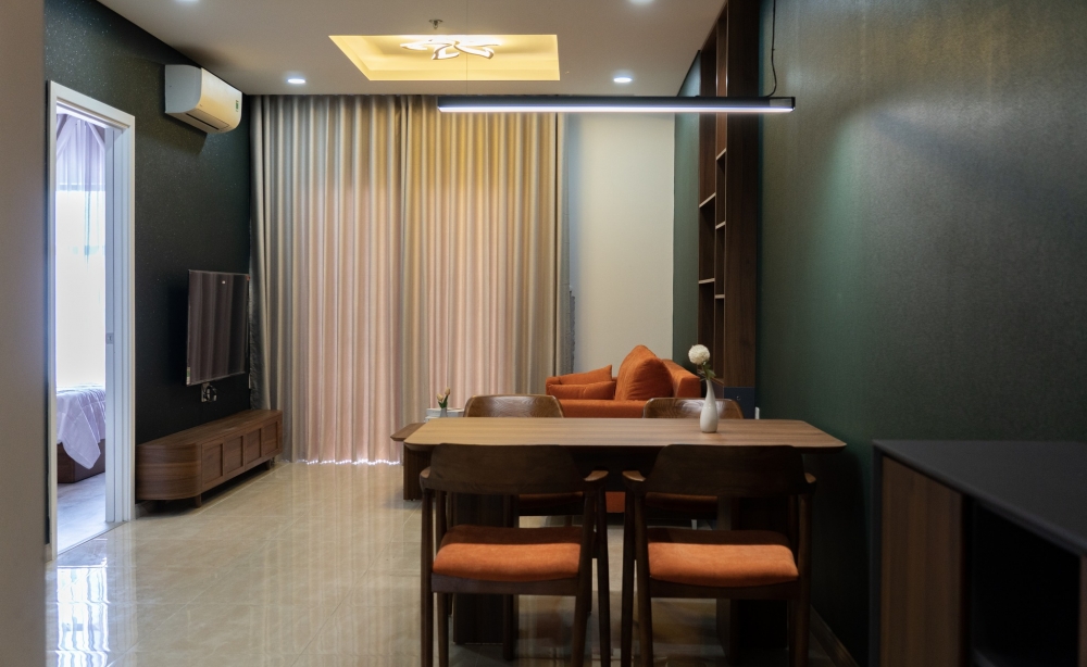 Monarchy Apartment for Rent: 2BR Han River View, Retro Style, Only 19,999,000 VND