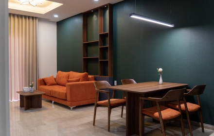 Monarchy Apartment for Rent: 2BR Han River View, Retro Style, Only 19,999,000 VND